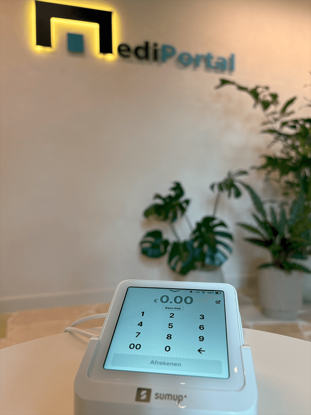 Samenwerking van Mediportal met Sumup